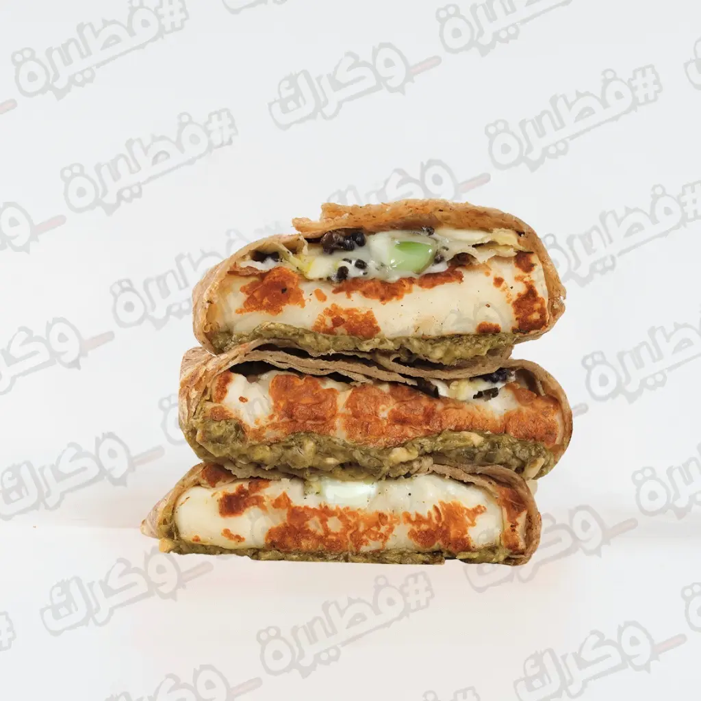 فطيرة بالجبن الحلوم +بيض